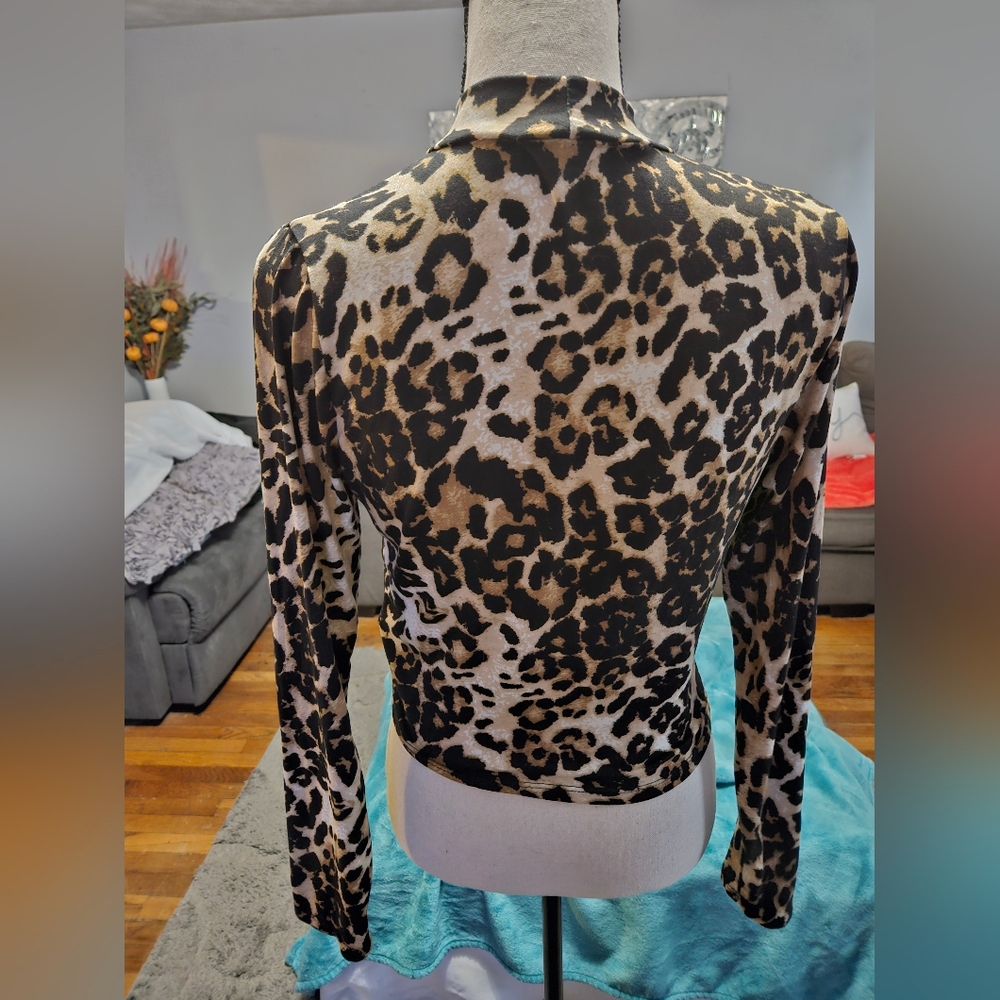 Gaze Leopard Print Top - Picture 2 of 3